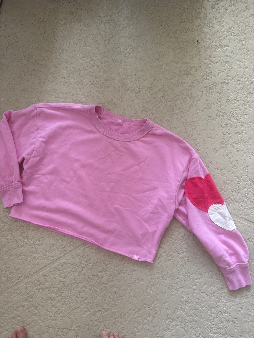 JoyLab Light Pink Pullover Sweatshirt - Picture 8 of 8